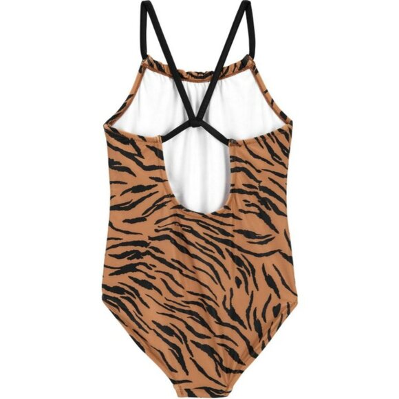 NWT. CARTER'S Girls 1-Piece Tiger Swimsuit - Picture 2 of 3